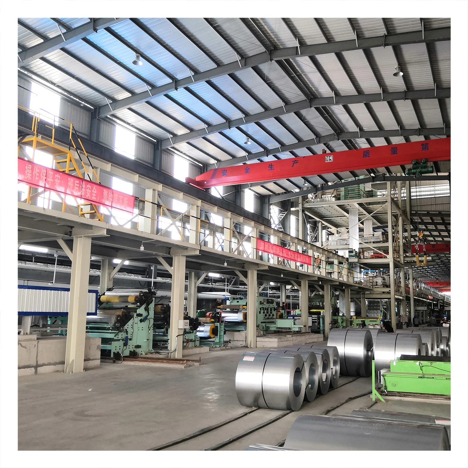 Hot dip galvanizing equipment coating machine production line for ppgi/ppgl