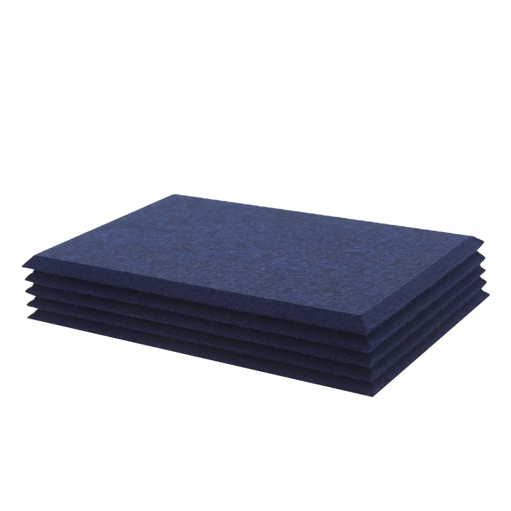 Огнестойкая акустическая панель из полиэфирного волокна, Новое поступление, 9 мм акустическая панель высокой плотности из ПЭТ