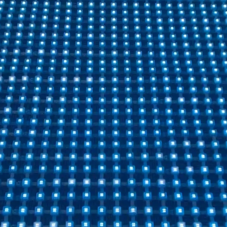 p40 p55 flexible building facade lighting led curtain outdoor soft led mesh display transparent