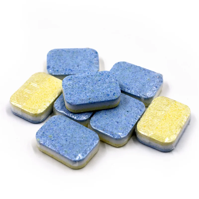 No added phosphates dishwasher detergent disposable dishwashing tablet