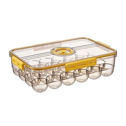 Special Buckle Refrigerator egg Holder Fridge Organizer Containers Storage Box Receive Case Eegg tray for refrigerators