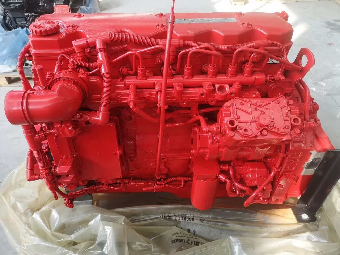 For Isbe 6 New Long Block Base Engine Marine Truck Diesel Engine Assembly Excavating Machinery For Cummins Isbe 6 Cylind