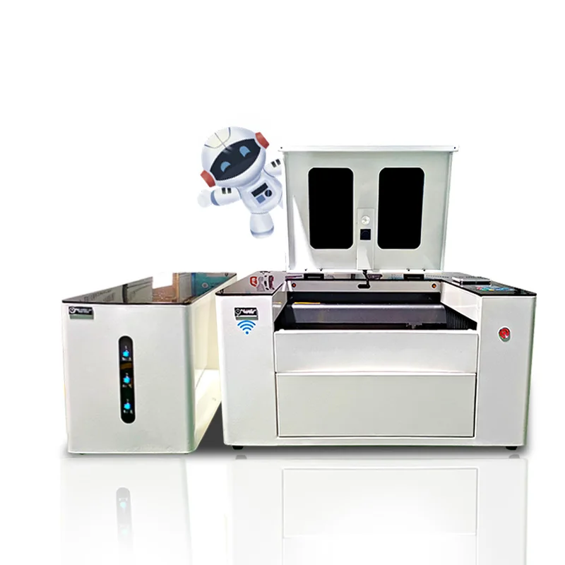 3020 300*200mm Co2 Laser Controller Engraving Machine and Mini Cutter for Glass Cups Fabric Id Card Metal Nonmetal