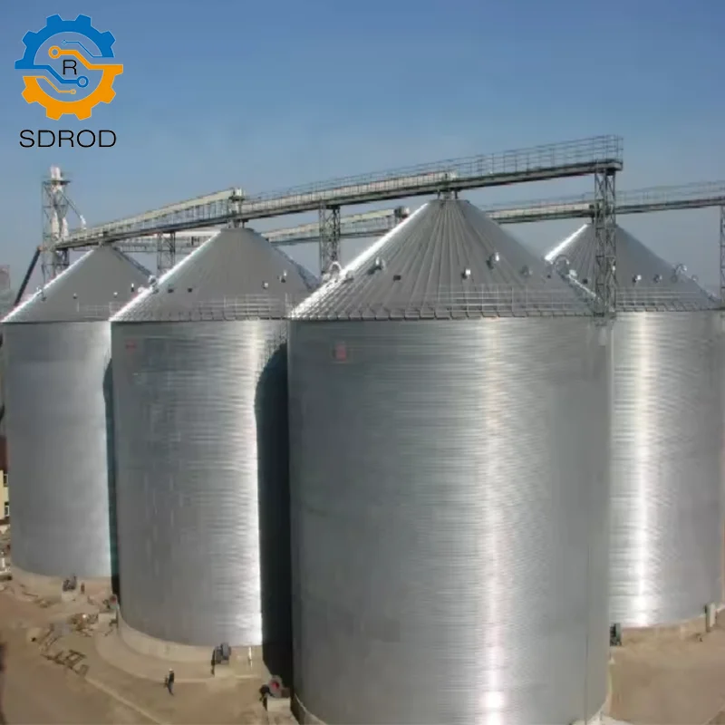 SDROD Brand 20-60 ton Grain Silo Waste Treatment Machinery for Sale Efficient Silo Grain Storage