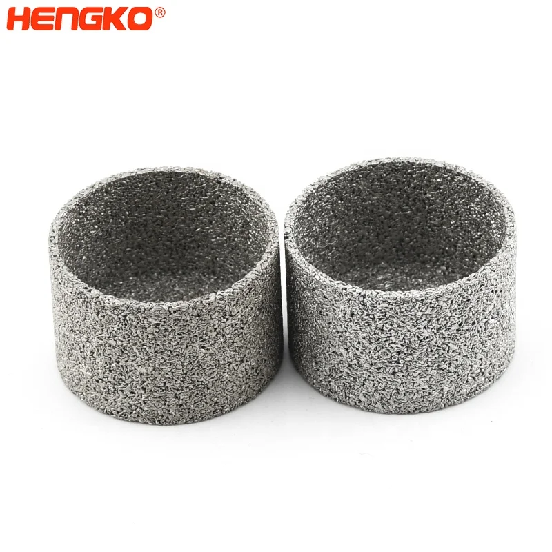 Custom Porous Micron 316 316L Stainless Steel Filter Cup Sintered Metal Filters for Precision Pressure Controls