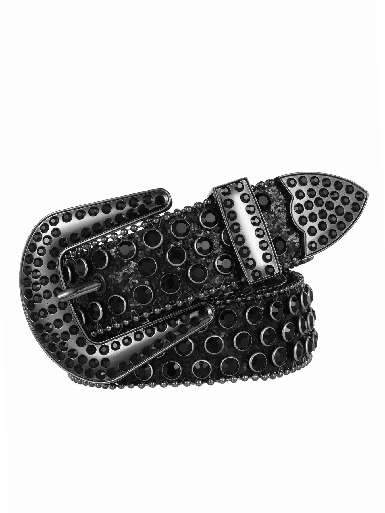 Luxury Women genuine leather accessories rhinestone fashion decorative ladies edition jeans wide belt for lady