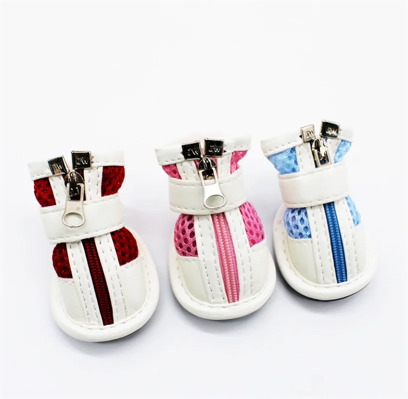 Wholesale cheap high quality fashion leather waterproof outdoor dog shoes