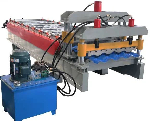 
Best Price High Quality Glazed Roof Tile Roll Forming Machine Iron Sheet Making Machine 