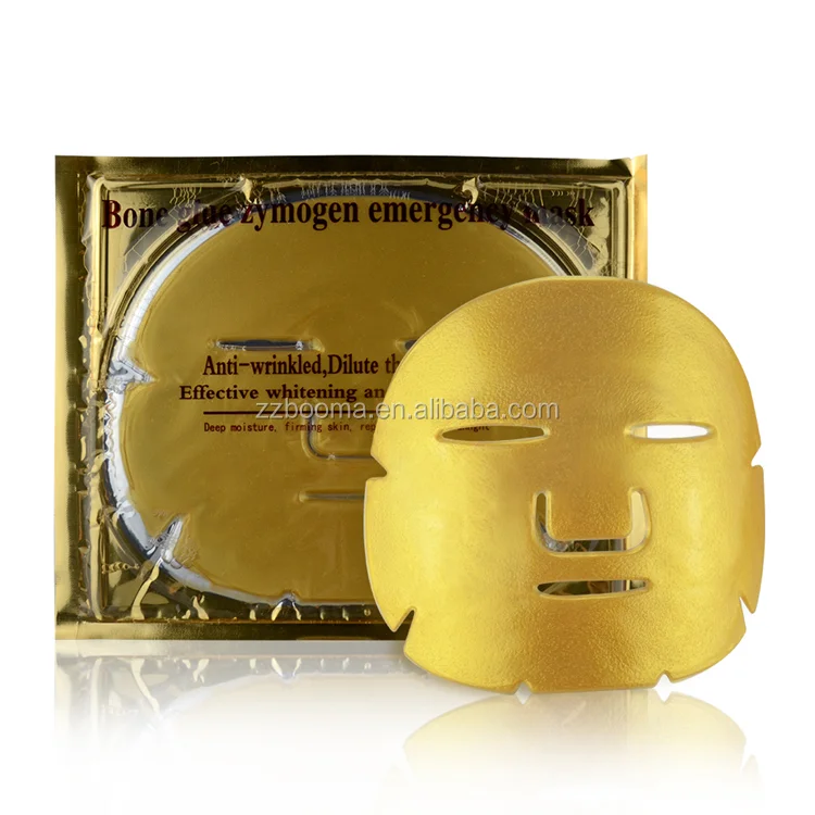 CE approved Original Factory Korea Beauty Cosmetics 24k Gold Collagen Face Facial Mask