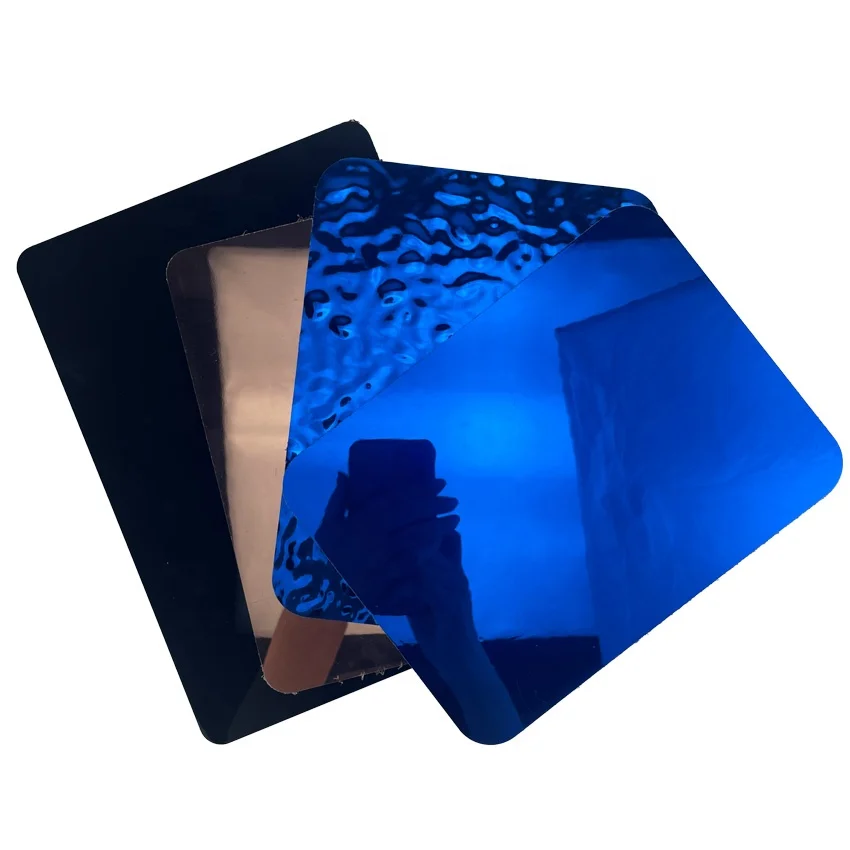 PET Mirror Bamboo Charcoal Fiber PVC Wall Panel WPC Carbon Crystal Plate Wall Board Indoor Decoration