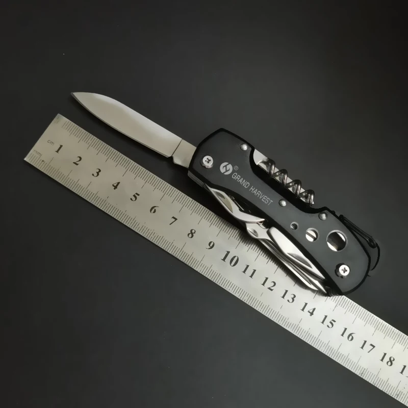 13 в 1 складной многофункциональный набор швейцарских ножей охотничьи ножи для выживания на природе портативные карманные компактные военные ножи для кемпинга
