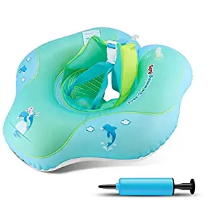 mini lovely free  inflatable baby float ring for water playing toy  for Age of 3-36 Months