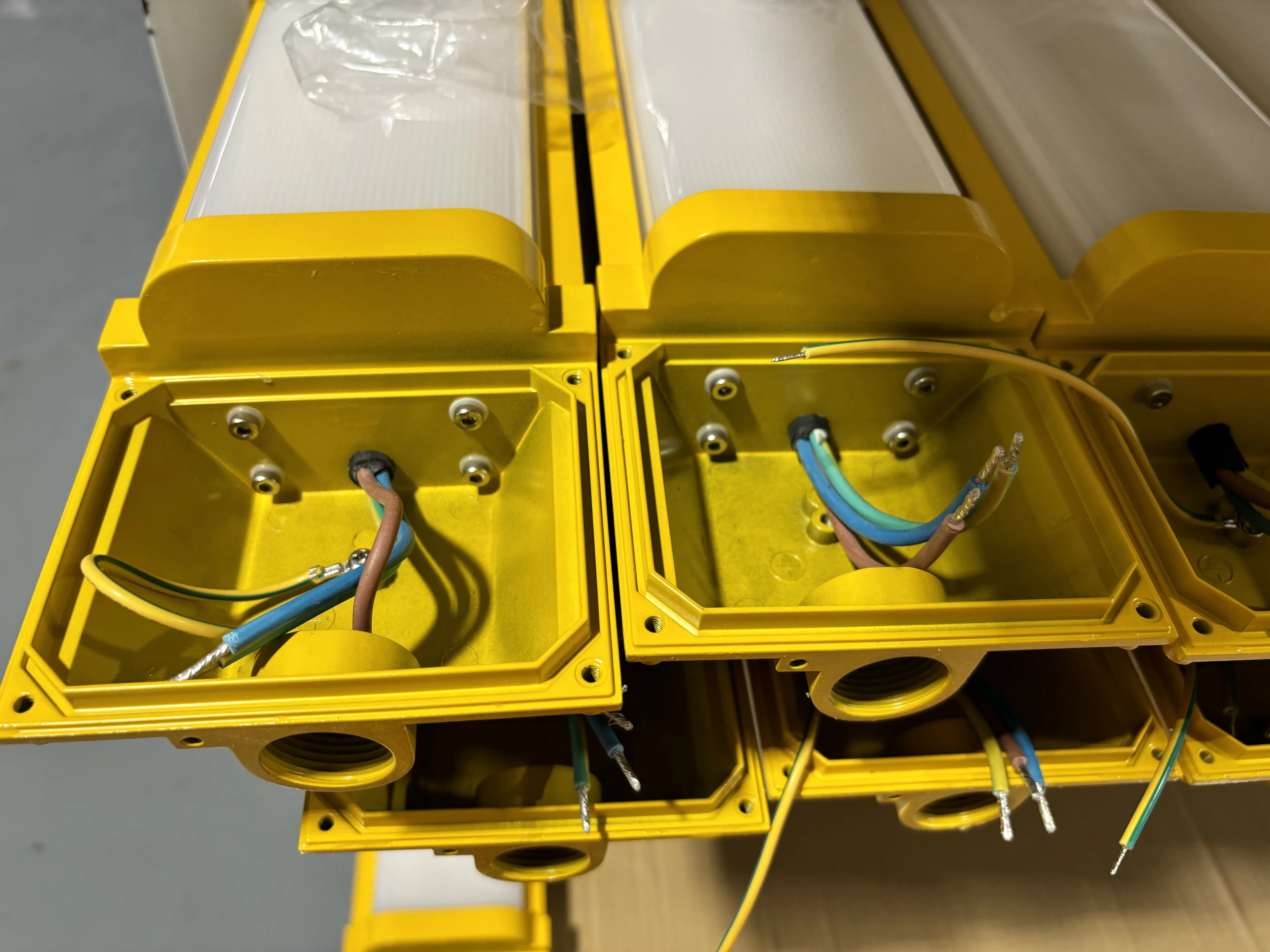 Линейная светодиодная Взрывозащищенная лампа эффективная энергосберегающая IP66 Светодиодная 60 Вт 75 линейная