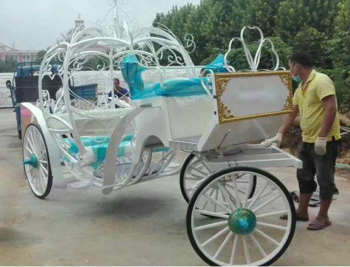 Pumpkin  cinderella victorian wedding  horse drawn carriage for sale