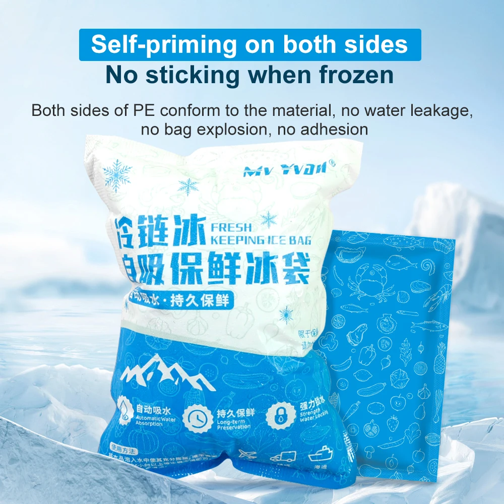 Wholesale and food grade cold ice frozen fresh fruit vegetable meat liquid absorbent pad
