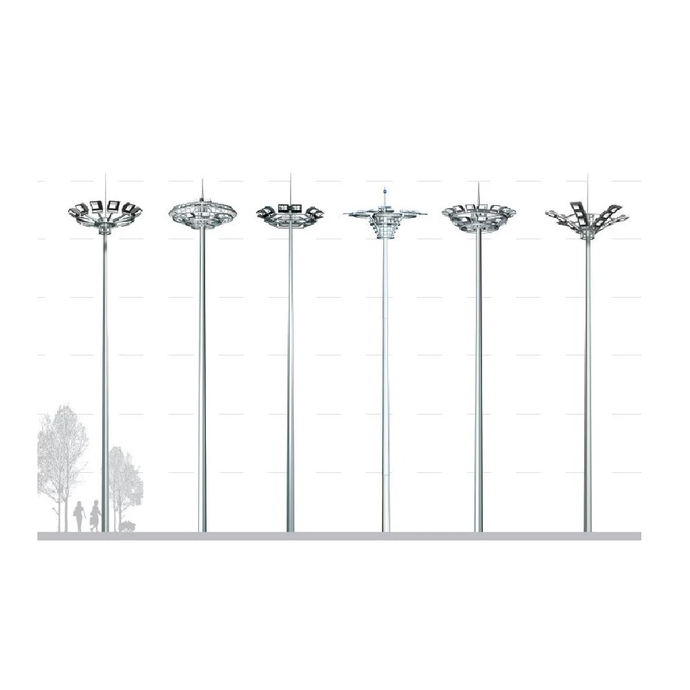 Cheap and high quality pole high mast 20m street lighting high mast poles led high mast pole light