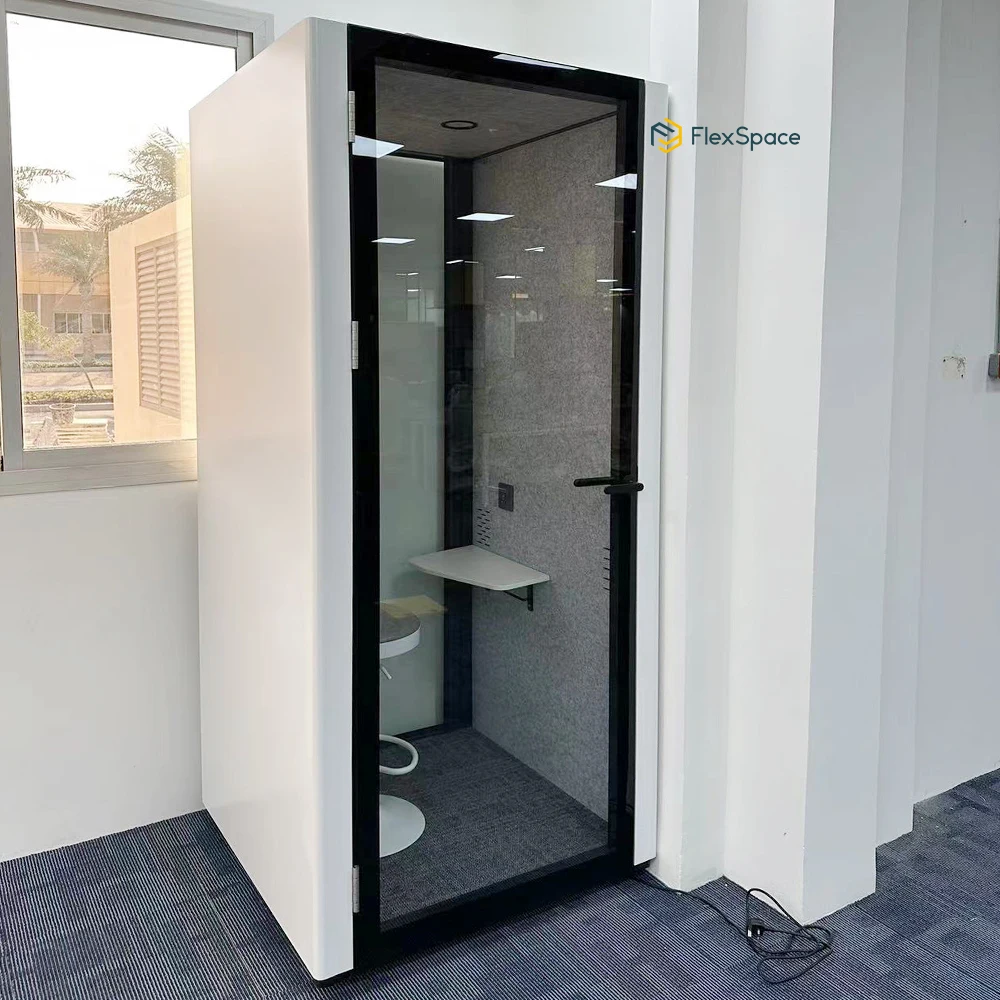Flexspace 2024 New Office Modern Phone Booth Soundproof Private Office Work Pod Sound Insulation Pod