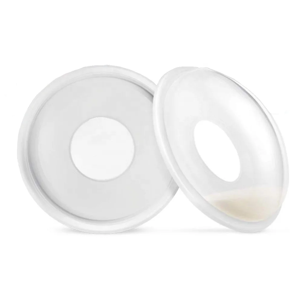 Portable Silicone Breast Shells Collect Breastmilk Leaks for Nursing Moms