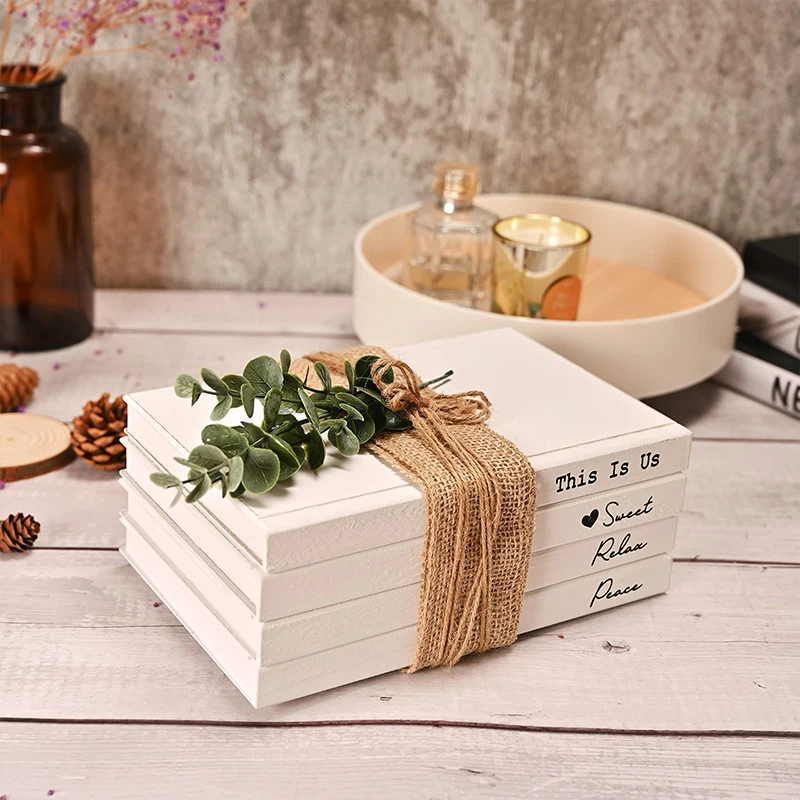 Brand Book Decor End Decorative Fake Designer Coffee Table Books For Display Decoration