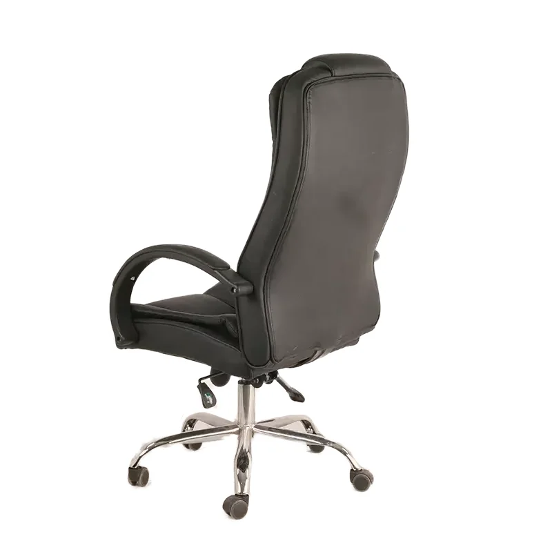 Luxury Black ergonomic  leather rotating sigma office chair