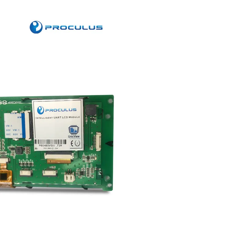 Proculus 5.6 inch ODM system TFT LCD panel HMI GUI graphic user interface embedded touch display module