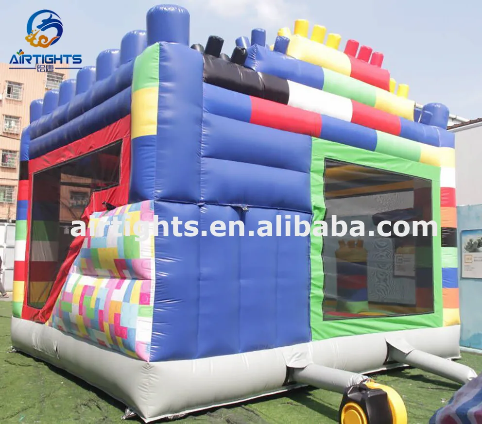 Commercial High Quality Inflatable Block Party Combo Bouncer for Rental Business