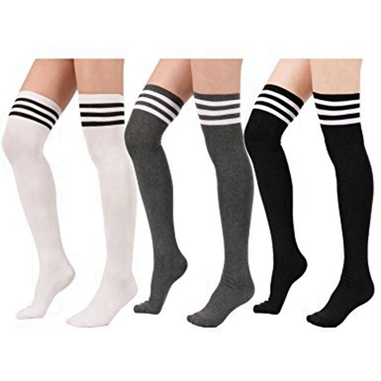 FY-N505 overknee over the calf socks over the knee high cotton boot socks