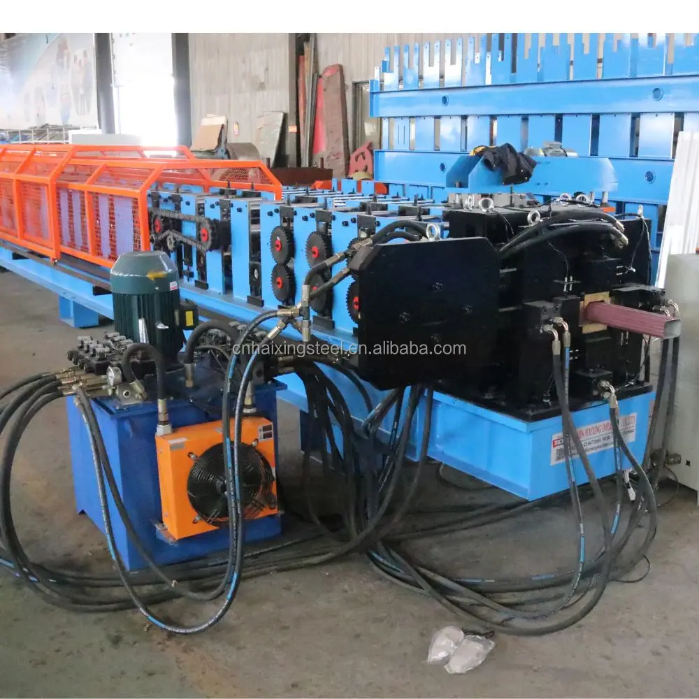 steel tile pipe portable roll form maquina para fabricar canaletas rain gutter machine Downspout pipe roll forming machine