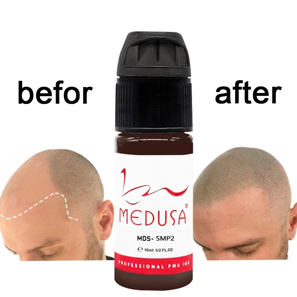 OEM Available SMP Pigments Follicle Scalp Micro Tattoo Ink Hair Micropigmentation Products Oem Microblading Pmu Organic Pigment