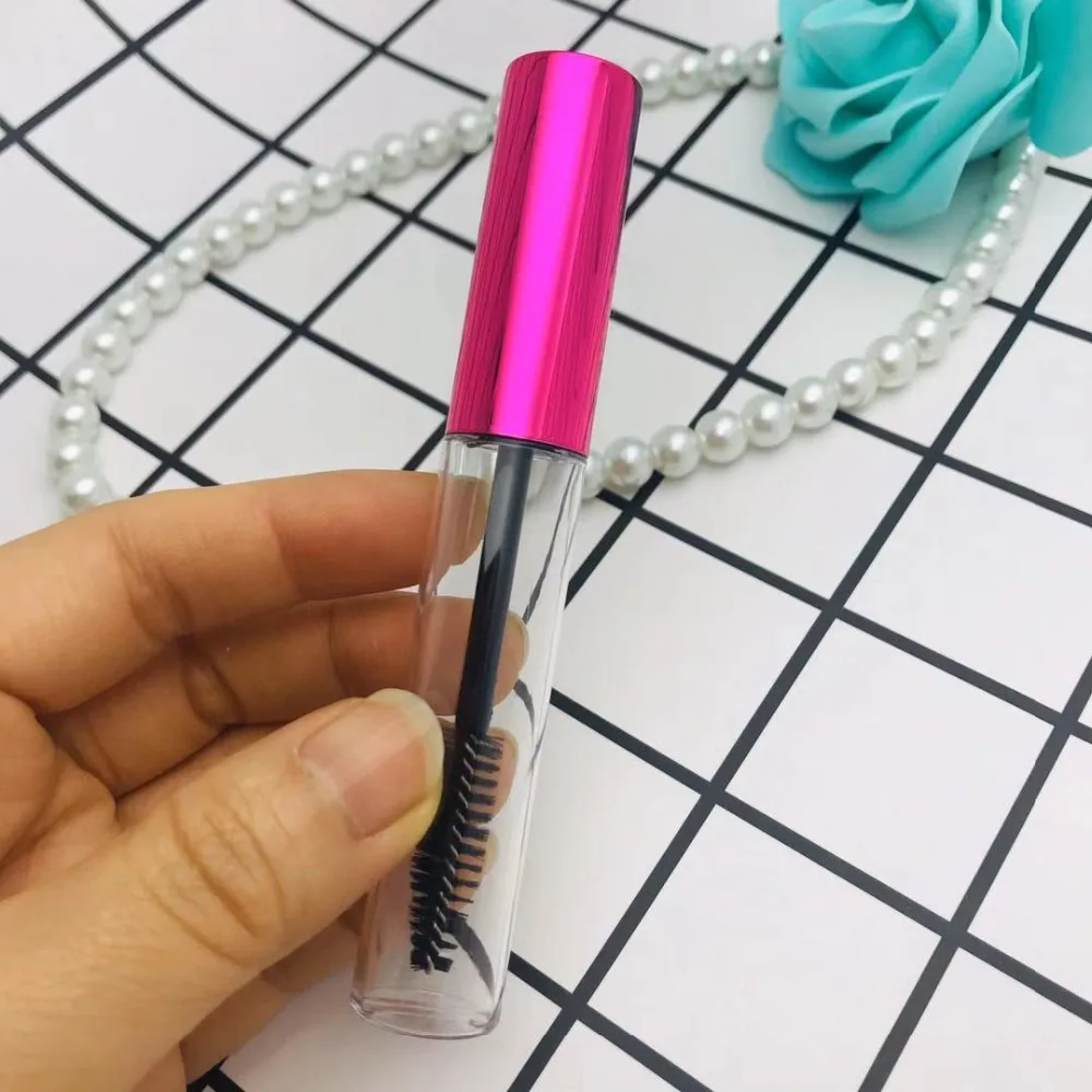 Add your own logo custom empty white mascara tube with brush/mascara