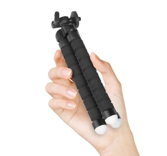 Mini Tripod Portable And Adjustable Camera Stand Holder For Go Pro/camera stand accessories flexible rotate rod