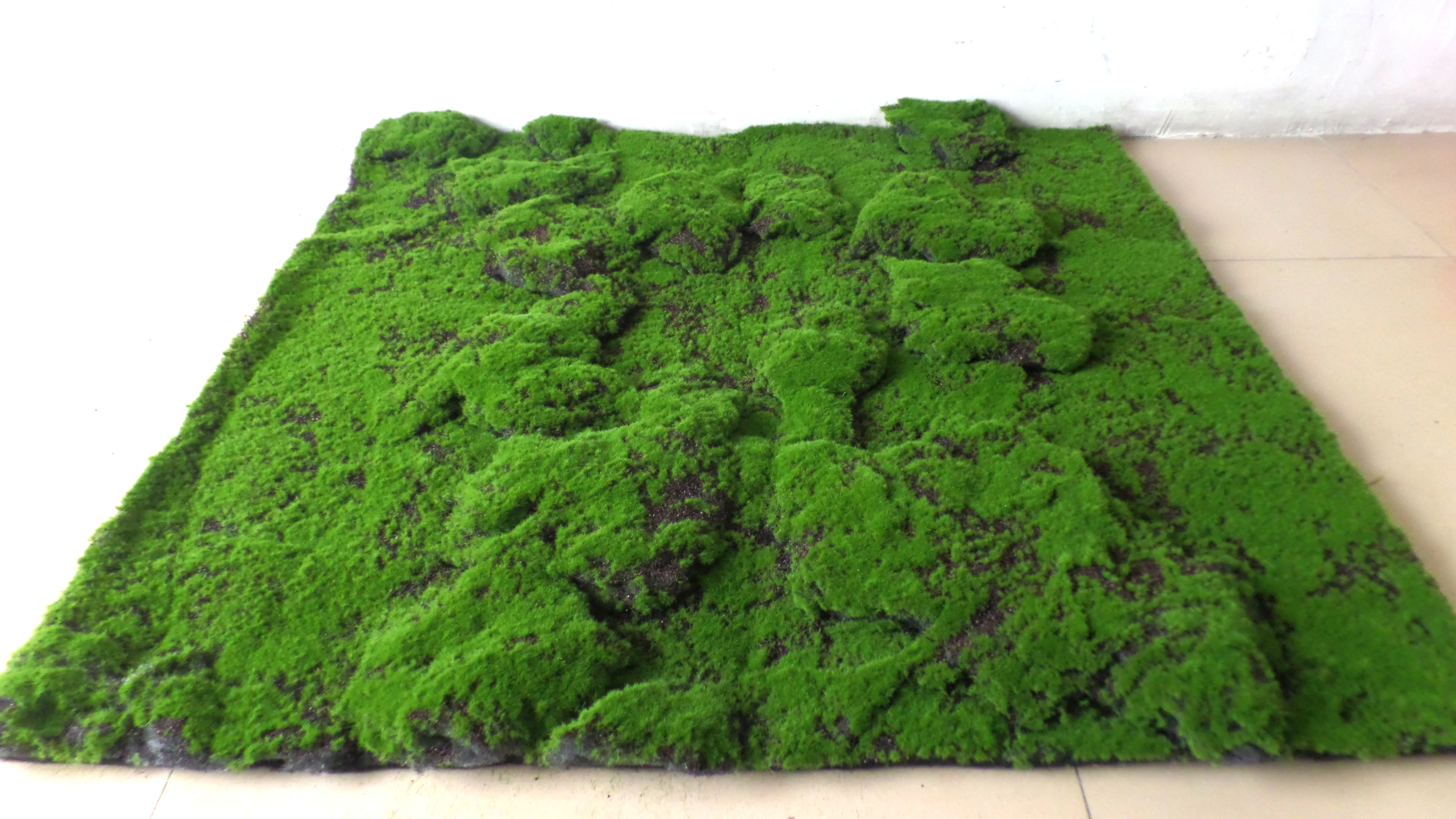 artificial grass mat artificial moss carpet for garden showcase landscaping and decking outdoor decoration