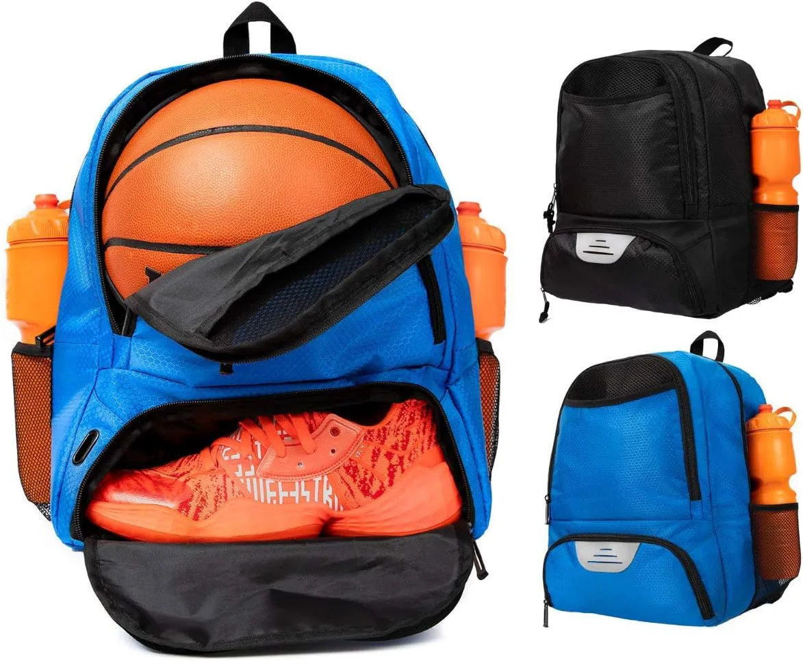 Elite Customized Travel Sports Equipment Gym Youth Basketball Backpack