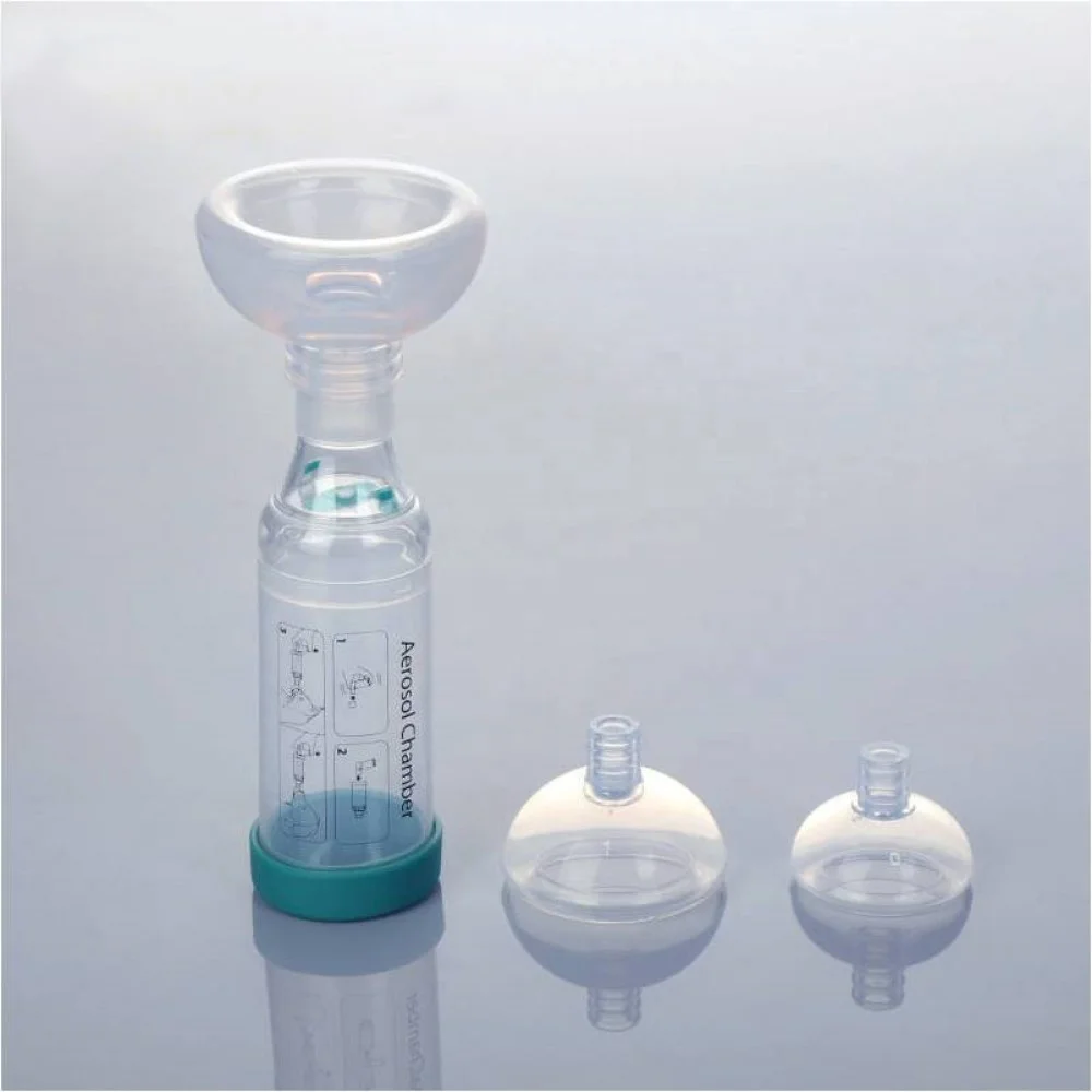 Высококачественная многоразовая ПВХ и силиконовая камера для астмы