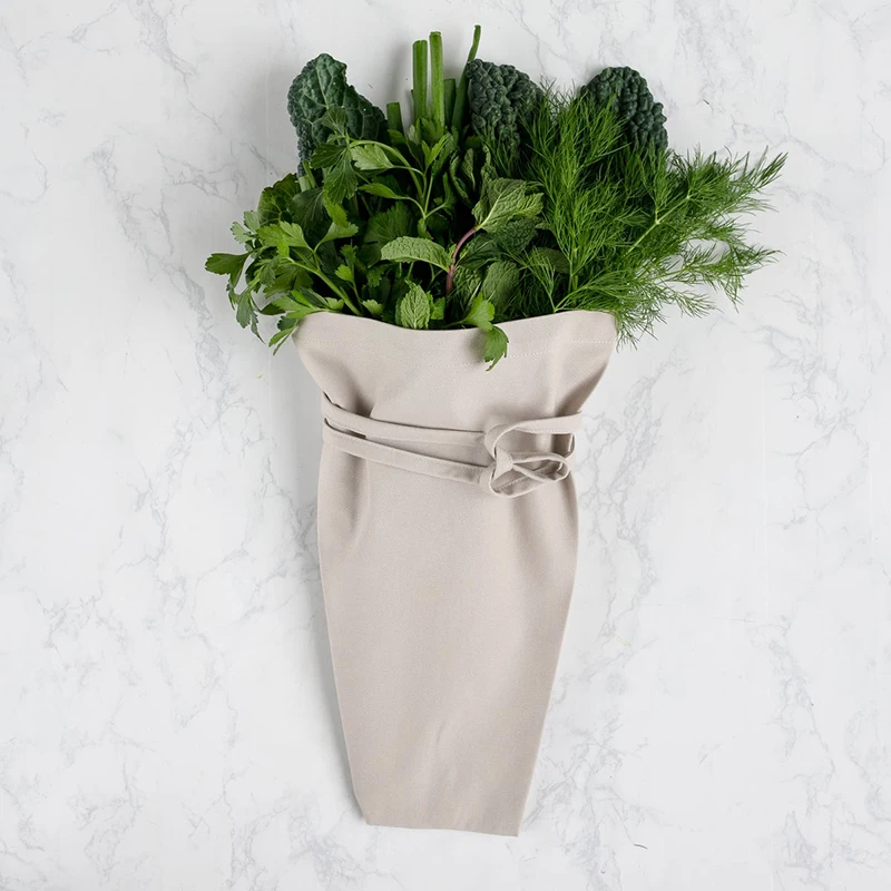 Fashion Natural Canvas Eucalyptus Bags Canvas Sunflower Packaging bags