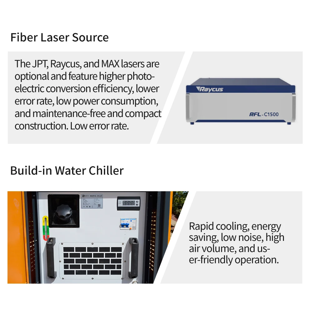 KL High Quality Portable Water Cooled Max/Bwt/Raycus Welder Machines Laser Machine 3 In 1 For Welding 2000w