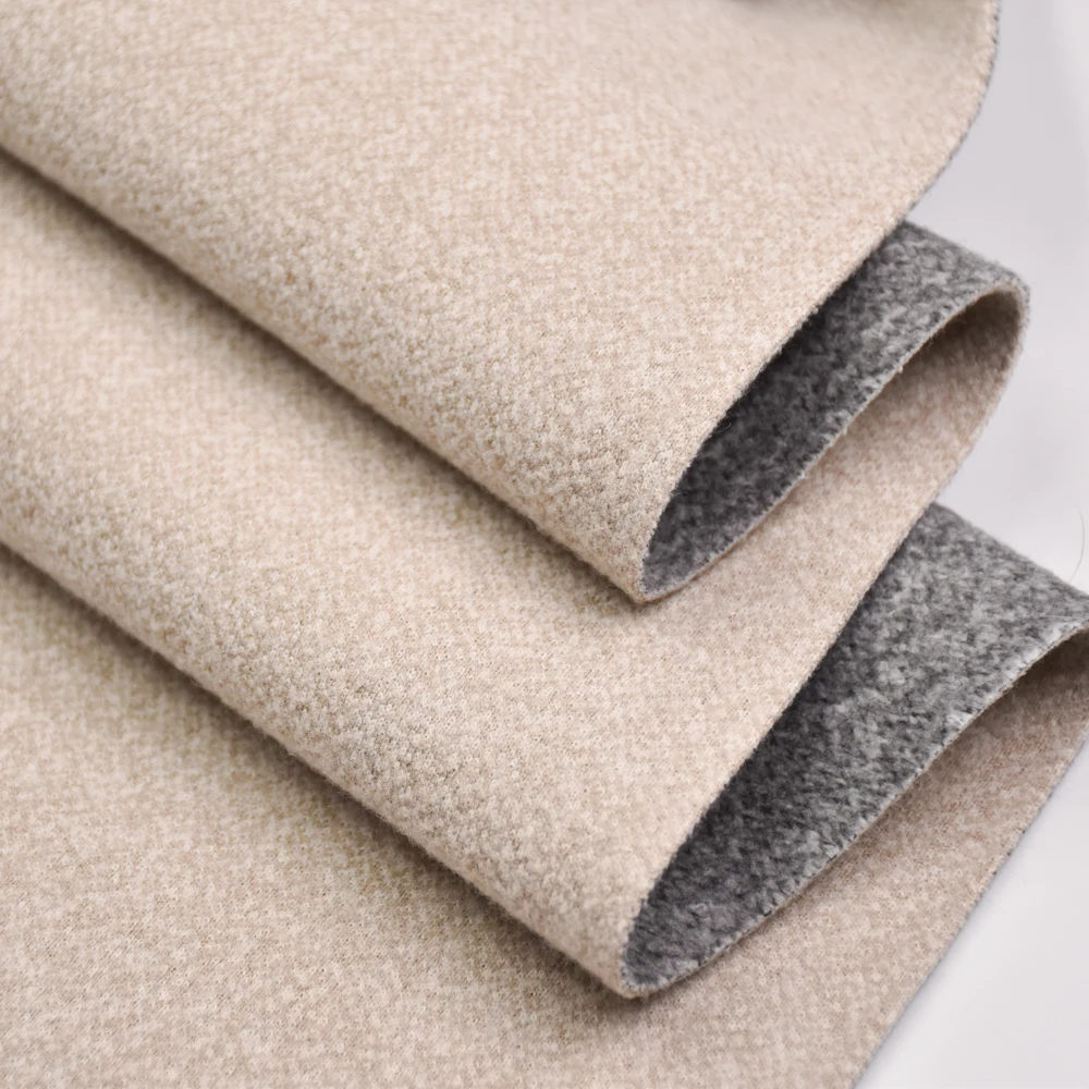 Wholesale Material Fire Retardant Waterproof 100% Polyester Imitation Wool Textiles Fabric for Home Sofa/Pillow/upholstery