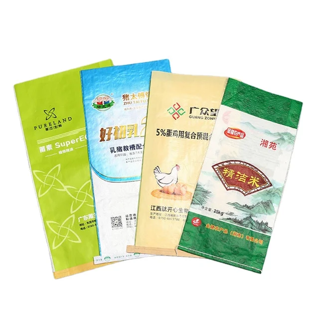 
OEM plastic bags for rice grain packaging with discounted price 