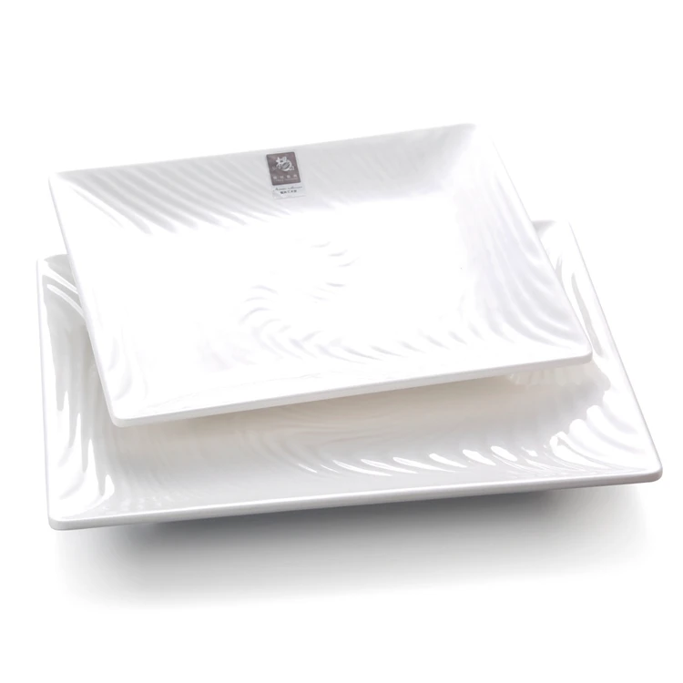 high quality made in china guangzhou stock melamine dinner plates