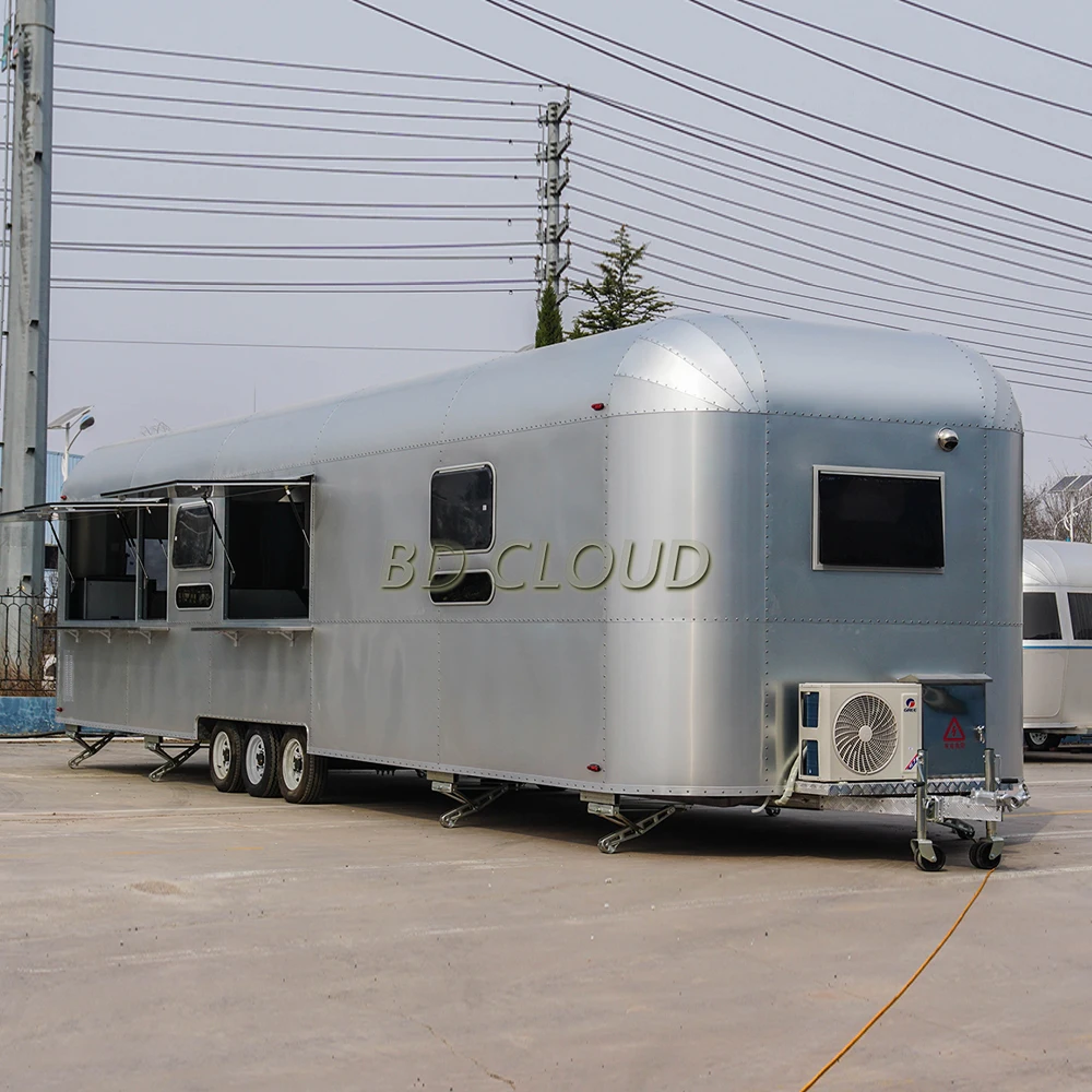 Best seller airstream food trailers mobile bakery store