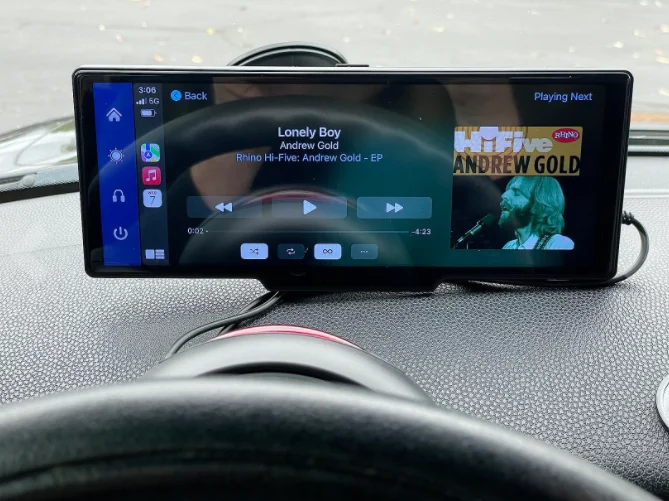 Лидер продаж 10 26 дюймов Портативный сенсорный экран carplay 4K видеорегистратор ADAS GPS беспроводной Carplay и Android автомобильный мультимедийный плеер