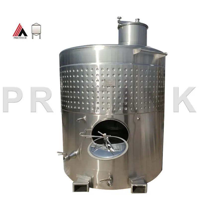 Cheap Factory Price fermenter SS304 stainless steel forklift portable wine fermentation tank 1000 2000 3000 litre storage tank