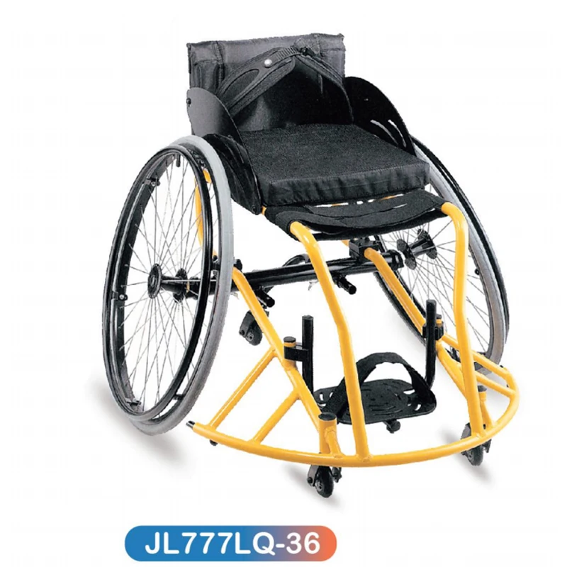 Aluminum Lightweight Rugby Wheelchair Backrest Leisure Sport Wheelchair For Disabled