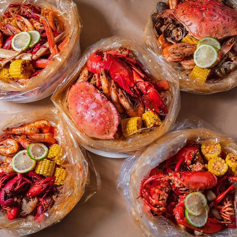 Wholesale Food Grade High Temperature Microwave Cooking Bag Plastic Chicken Turkey Seafood Oven Roasting Bag