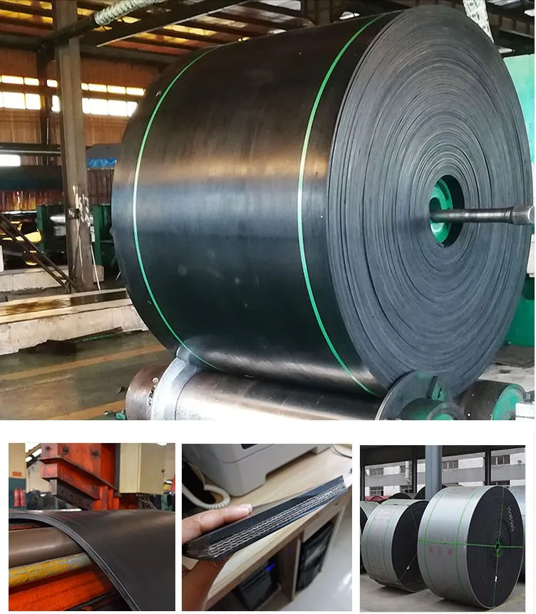 China Factory Nylon EP200 Fabric 5 ply rubber conveyor belt
