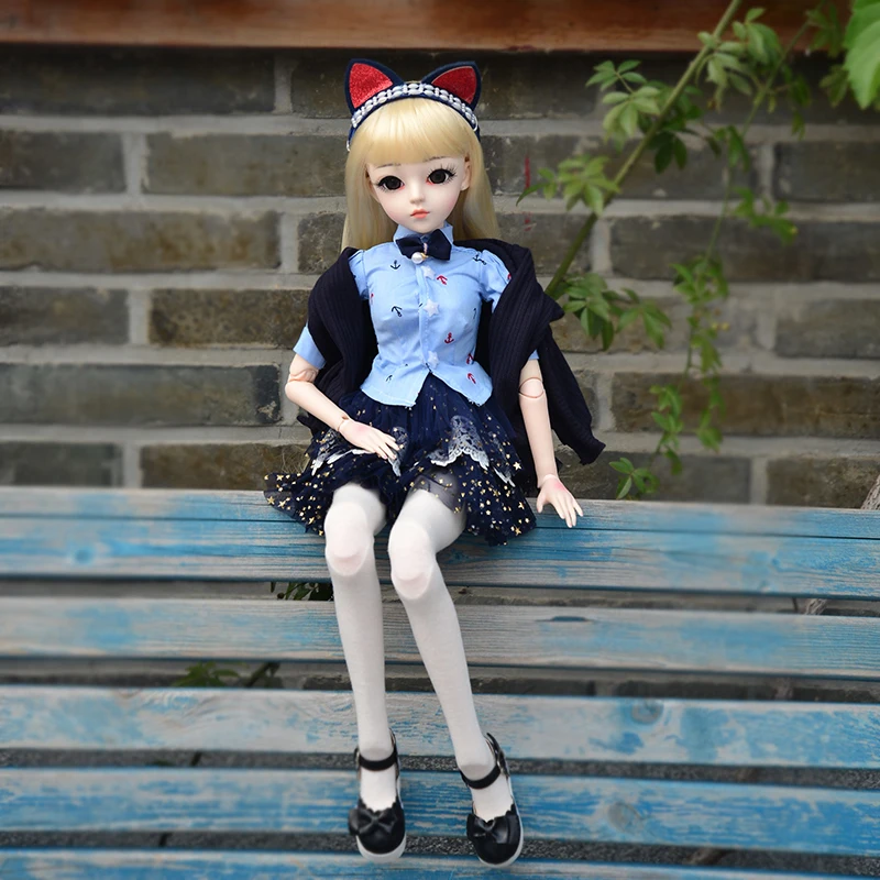 Dorisdoll 1/3 BJD кукла 60 см мяч реалистичный составной корпус куклы силиконовые детские с ручной работы одежда реалистичные игрушки для девочек оптовая продажа