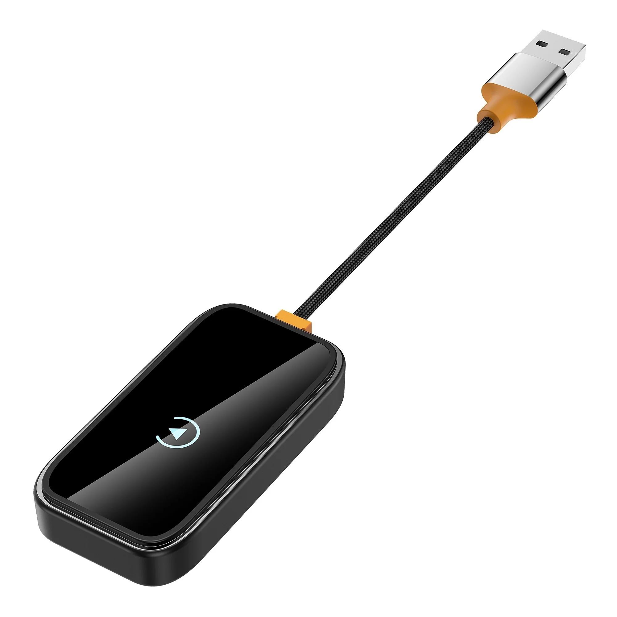 Converts Factory Wired To Wireless Carplay Plug & Play Carplay Dongle For Iphone Ios 2-In-1 Carplay Wireless Adapter