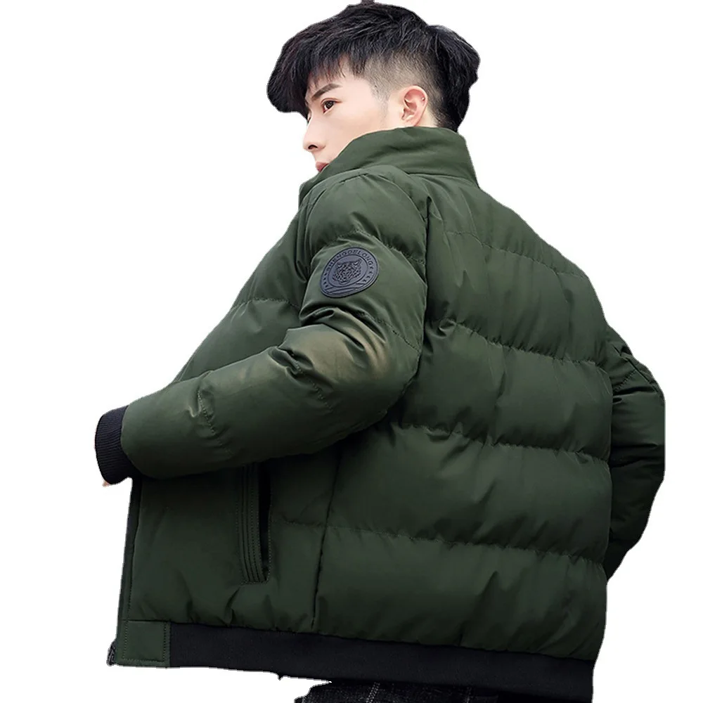 Winter Puffer Jacket Men Down Coat Casual Clothing Waterproof Anti-Wrinkle