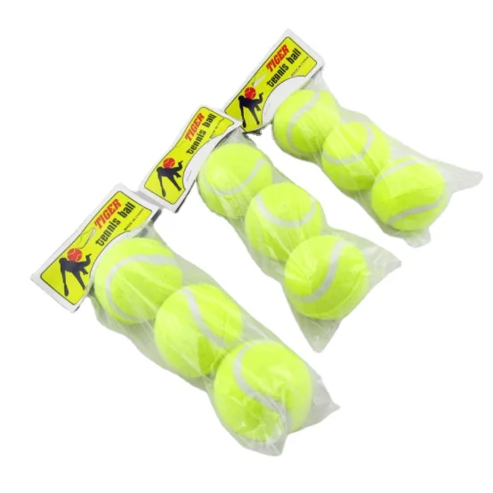 
Wholesale Adult Fiber Tennis Ball Practice Sports Competition CheapTennis Ball Training Tennis Ball 