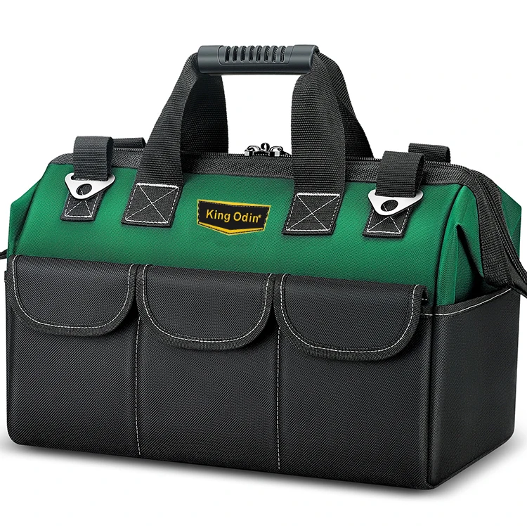 Multi functional, sturdy and durable electrical canvas repair accessories storage, portable hardware tool bag